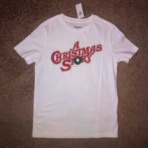 Old Navy A Christmas Story Shirt, Size M (8), New With Tags